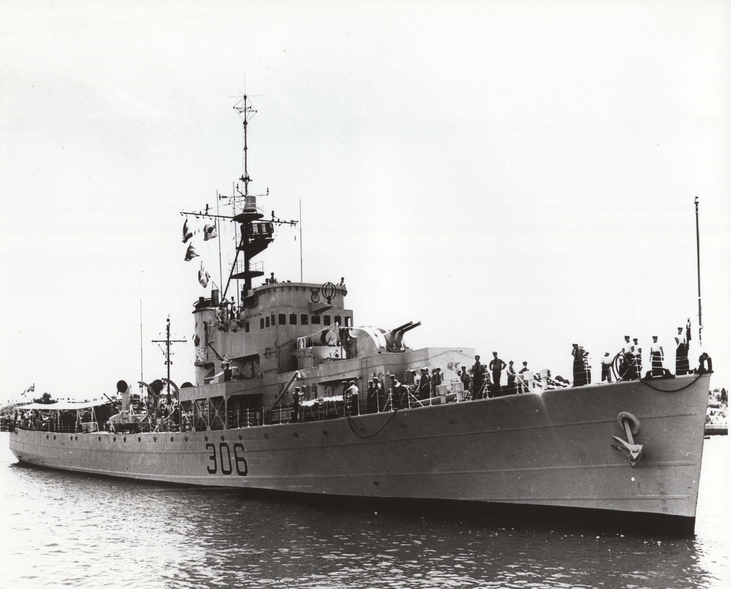 Post-war HMCS SWANSEA (Prestonian Class)