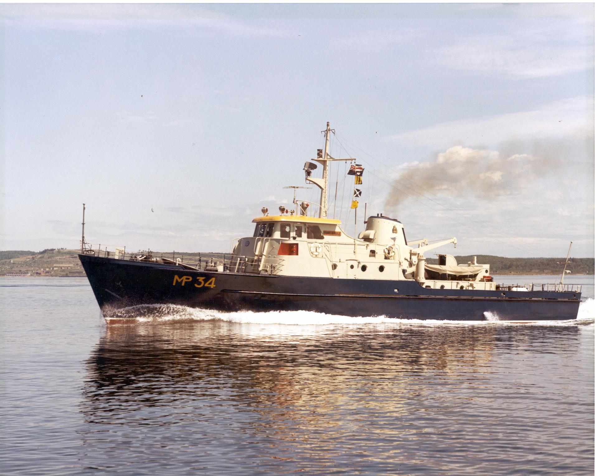 FORT STEELE, formerly an RCMP vessel MP34.